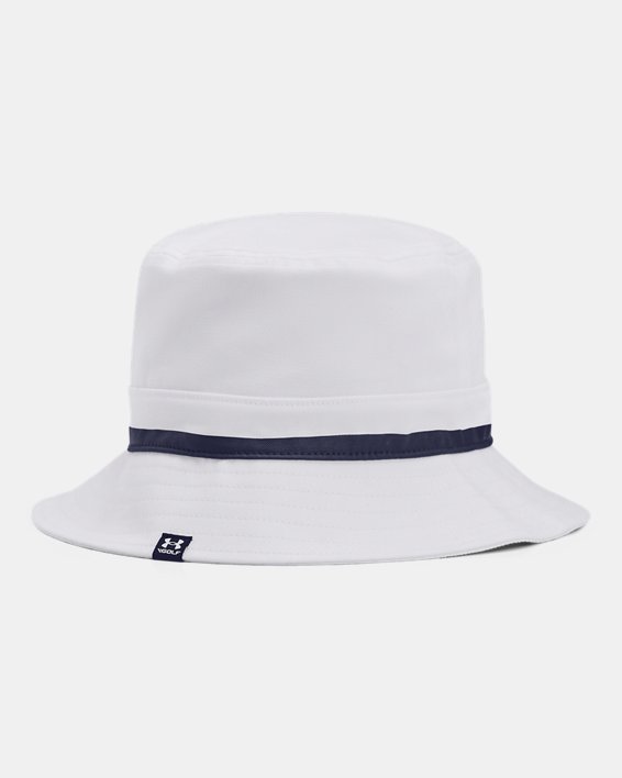 Unisex UA Drive Bucket Hat, White, pdpMainDesktop image number 1